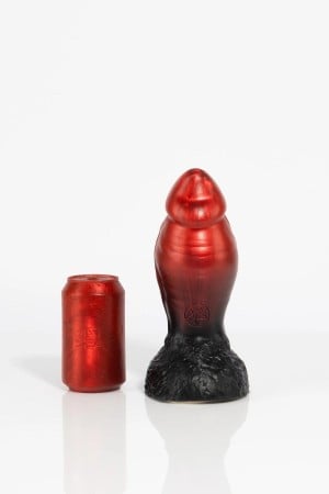Dildo Twisted Beast Aamon Demon Blood (Ombre) střední