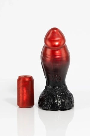 Dildo Twisted Beast Aamon Demon Blood (Ombre) extra velké