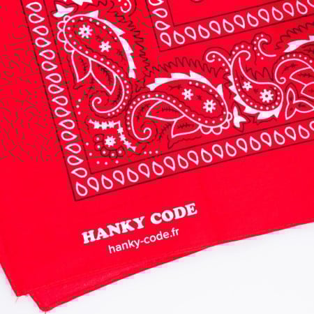 Šátek Hanky Code červený