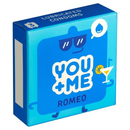 Kondomy YOU+ME Romeo 3 ks