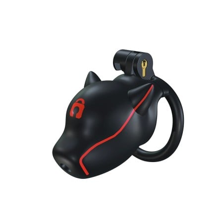 Klietka na penis Furrjoi Ido Chastity Cage červená