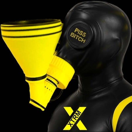 XTRM GP5 Piss Mask System with Mask žlutá