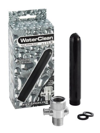 WaterClean Alu-X Anal Shower Head with Stop Valve