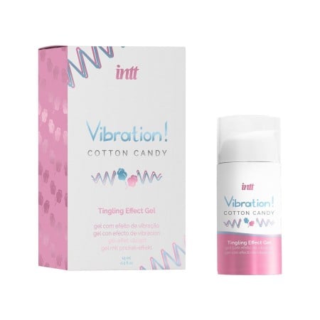 Tekutý vibrátor Intt Vibration! Cotton Candy 15 ml