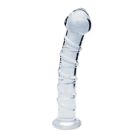Clarity Seraphic Sprial Glass Dildo