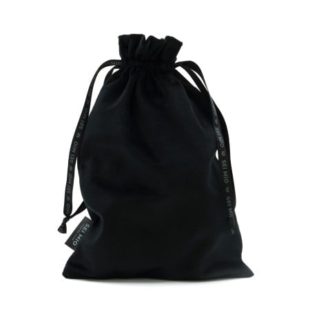 Sei Mio Velvet Drawstring Bag