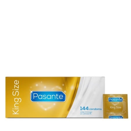 Pasante King Size Condoms 144 Pack