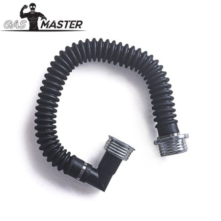 GasMaster Gas Mask Hose Angled Female Connector