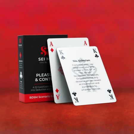 Sei Mio Pleasure & Control BDSM Scenario Card Game