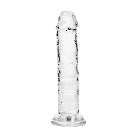 Gélové dildo RealRock Crystal Clear Realistic 5″