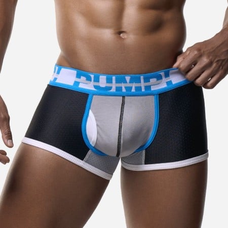 Boxerky PUMP! Drop Shot čierno-sivé