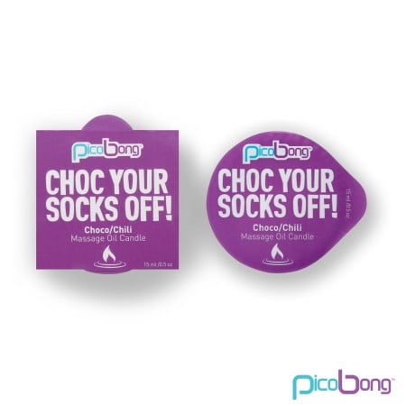 Masážna sviečka PicoBong Choc Your Socks Off! 15 ml