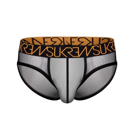 Sukrew Sheer Apex Brief Shadow Black