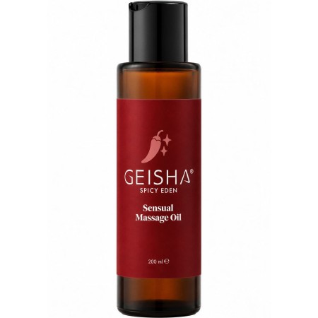 Masážní olej Geisha Sensual Massage Oil Spicy Eden 200 ml