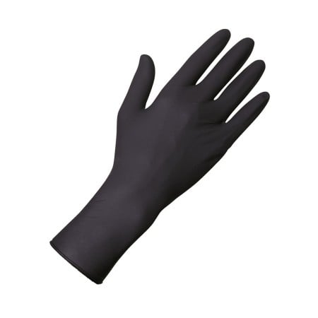 Vyšetrovacie rukavice Unigloves Select Black 300