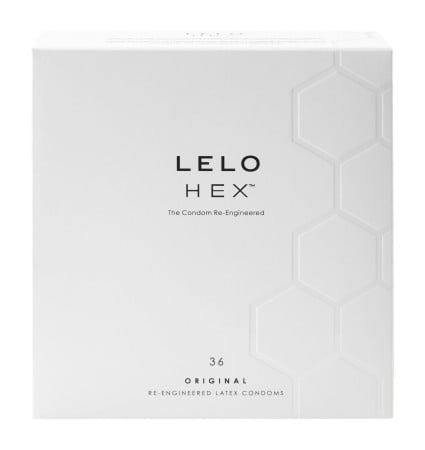 LELO HEX Original Condoms 36 Pack