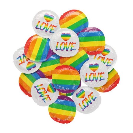 EXS Rainbow Pride and Love Condom 1 pc