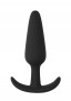 Shots Toys Slim Butt Plug Black