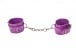 Ouch! Leather Cuffs Purple