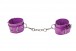 Ouch! Leather Cuffs Purple