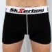 Boxerky Sk8erboy Boxershort čierne