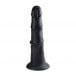 Wolf Horse Cock Black Silicone Anal Dildo S