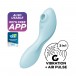 Satisfyer Curvy Trinity 5+ Air Pulse Vibrator Light Blue