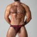 Jocksy Locker Gear LK0524 Full Access Jockstrap červené