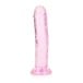 RealRock Crystal Clear Realistic 6″ Jelly Dildo Pink