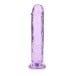 Gélové dildo RealRock Crystal Clear Realistic 7″