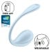 Satisfyer Smooth Petal Vibrating Egg Blue