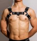 D.M Body Harness White