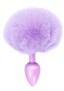 Análny kolík s chvostom ToyJoy Happiness Enchanting Bunnytail fialový