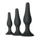 EasyToys Butt Plug Set Black