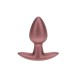 Anální kolík Ouch! Smooth Silicone Anal Plug Small Rose Gold