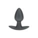 Anální kolík Ouch! Smooth Silicone Anal Plug Small Gunmetal