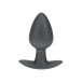 Anální kolík Ouch! Smooth Silicone Anal Plug Medium Gunmetal