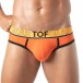 Slipy TOF Paris Champion Brief oranžové