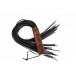 Whips Primal Bond Large Braided Flogger Brown