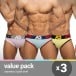 Addicted AD1271P Seamless 3 Pack Brief