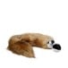 Análny kolík s chvostom Ouch! Fox Tail with Metal Butt Plug hnedý