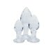Clarity Utopian Trinity Glass Anal Plug Set