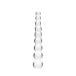 Skleněné dildo Clarity Elysian Pearls