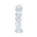 Skleněné dildo Clarity Seraphic Braid