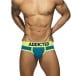 Slipy/plavky Addicted AD1428 Dot Dot Dot Swimderwear Brief modré