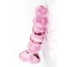 Skleněné dildo ToyJoy Glass Worxx Crystal Heart