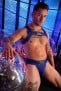 Postroj Breedwell Cumdump Bulldog Harness modrý