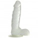 Toyz4Lovers Real Rapture 7.5″ Jelly Dildo Clear