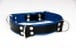 Slave4master Basic Leather Collar Blue