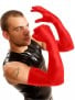Latexové rukavice k ramenům M&K Shoulder Gloves červené